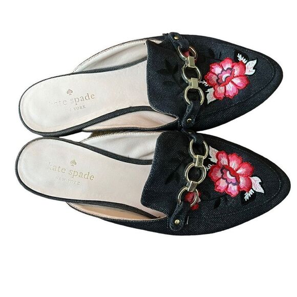 Kate Spade Canyon Mule Flat Shoes Size 7 - Picture 2 of 8